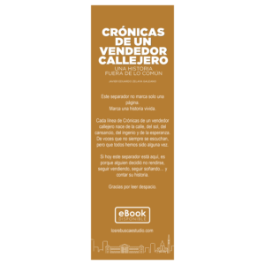 Separador Oficial – Crónicas de un Vendedor Callejero