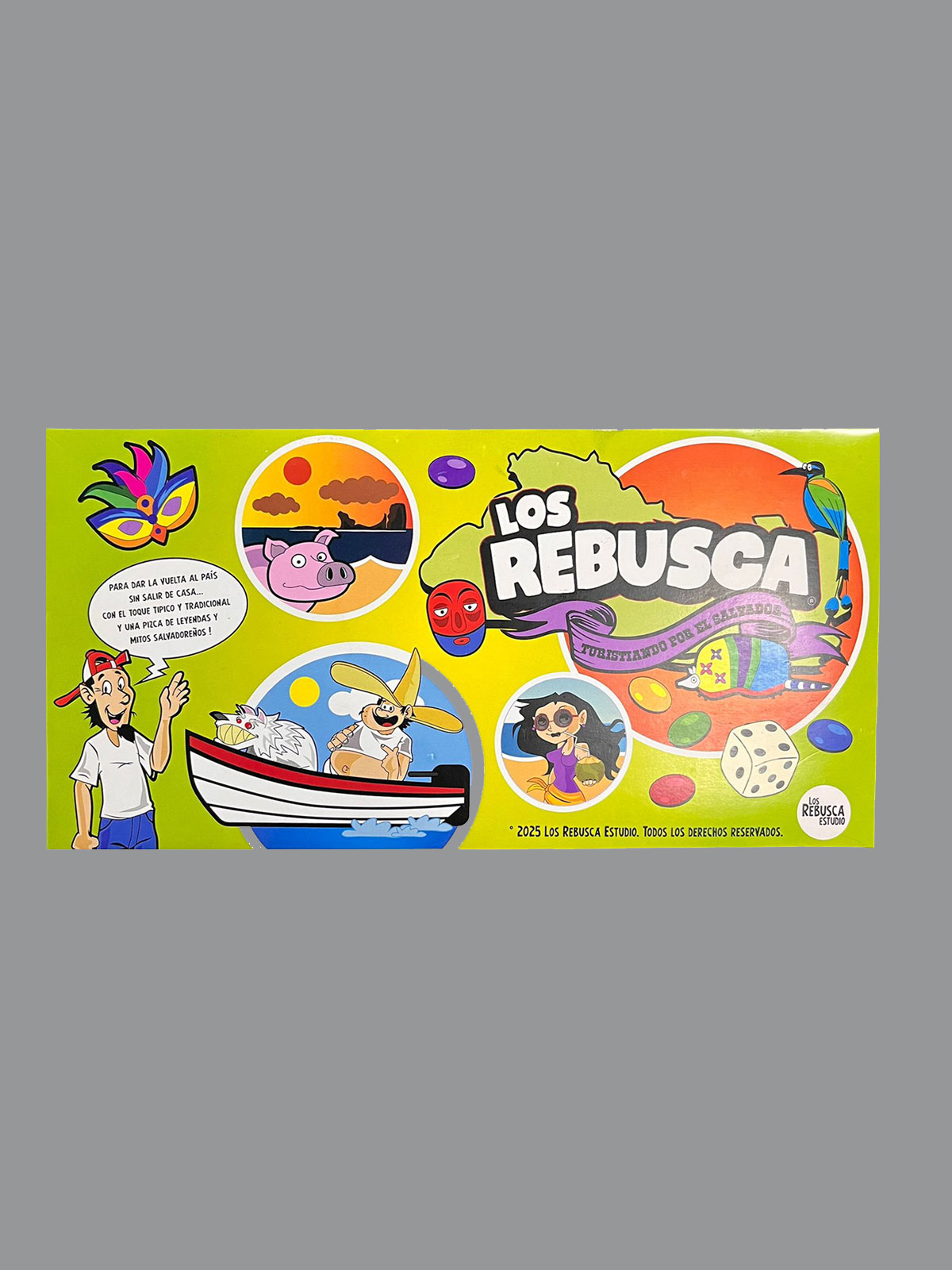 Turistiando por El Salvador - Juego de mesa salvadoreño