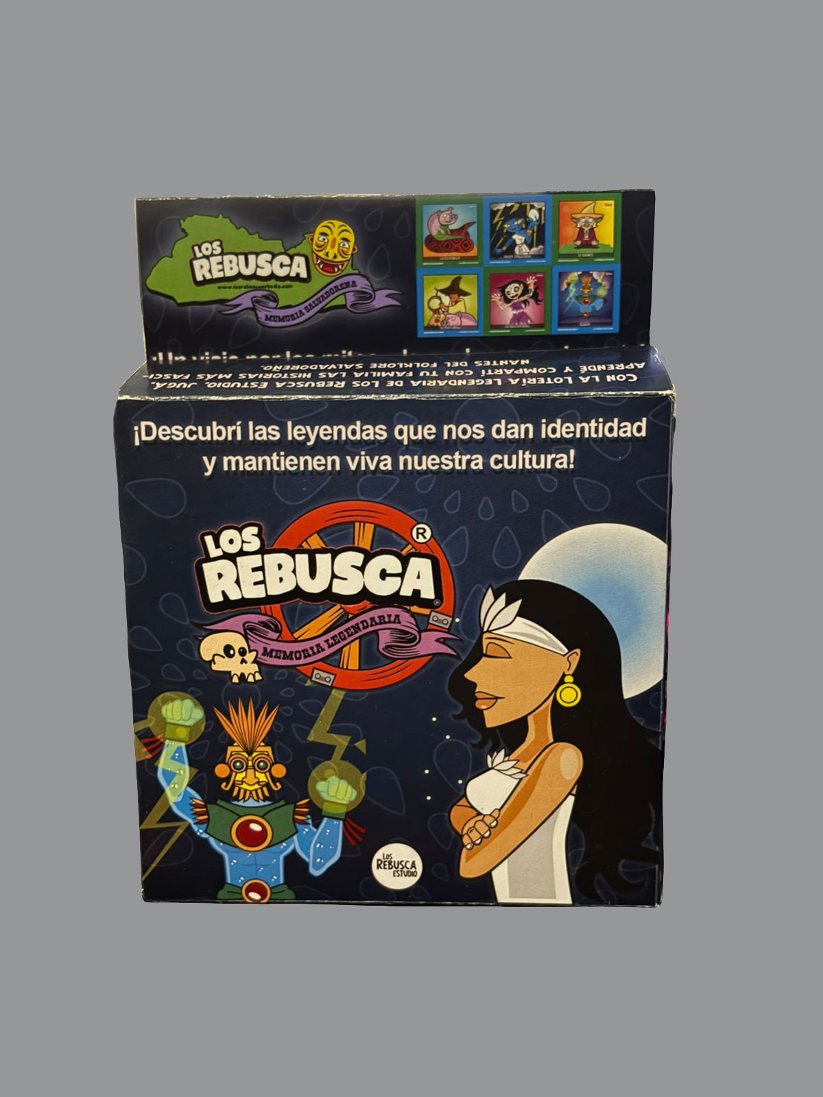 Memoria Legendaria – Juego de memoria de mitos y leyendas de El Salvador