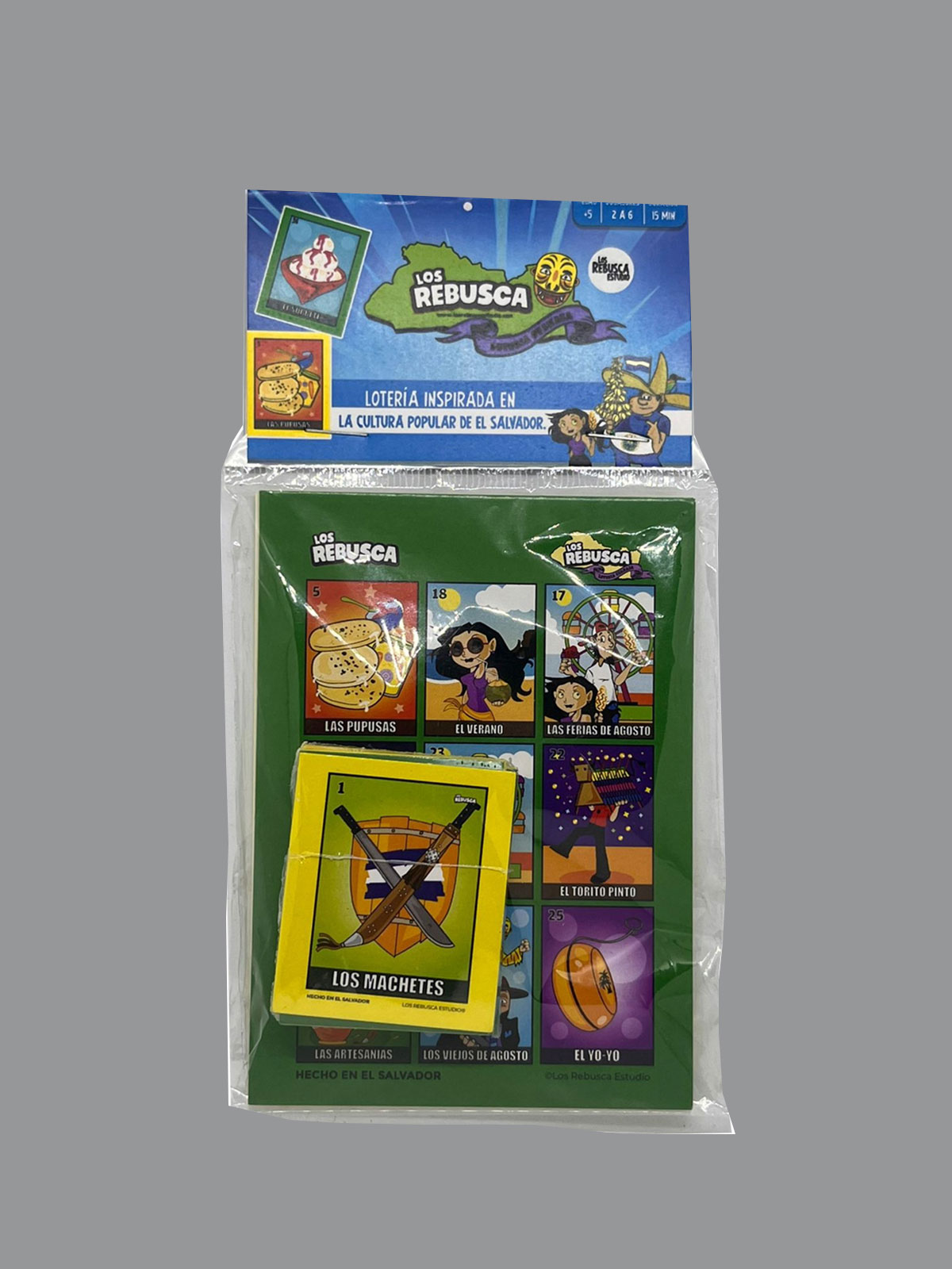 Lotería Mini Cuscatleca – Los Rebusca