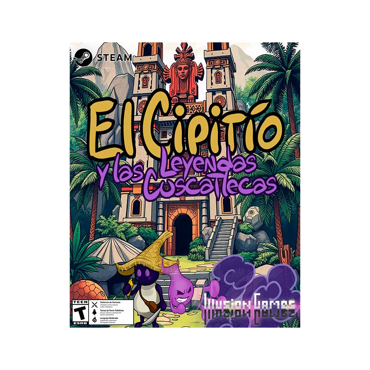 Videojuego El Cipitío: Las Leyendas Cuscatlecas – PIN Digital para Steam
