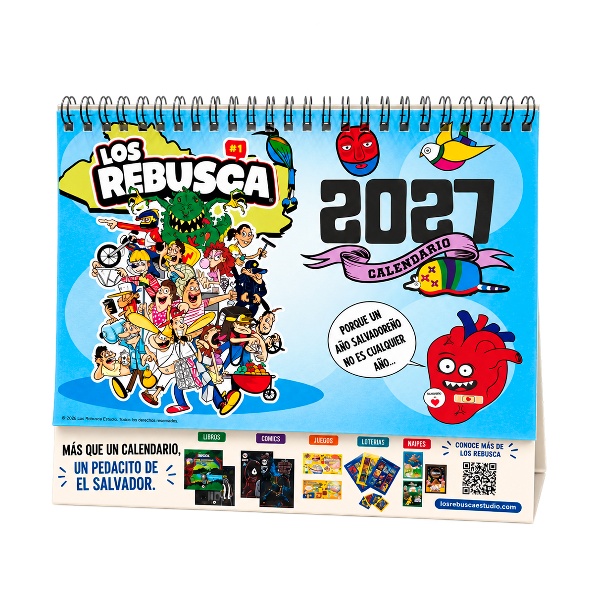 Calendario Rebuscado de Escritorio