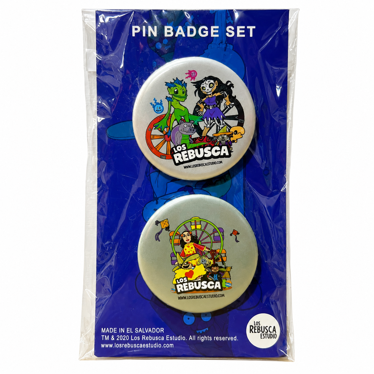 Set de Pines Rebuscados – Edición Coleccionista (2 piezas)
