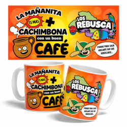 Taza La Mañanita Cachimbona - Naranja