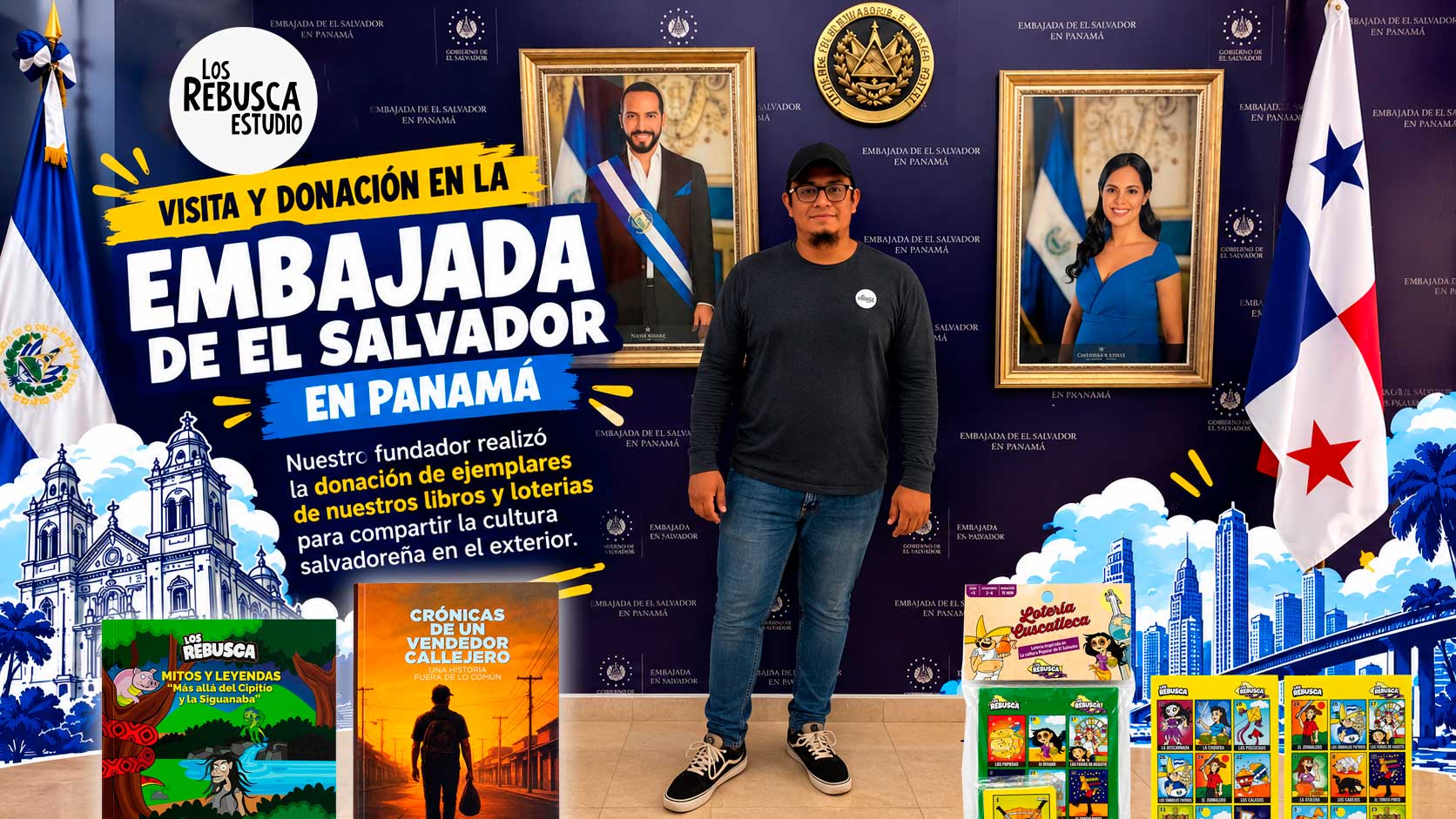 Un pedacito de El Salvador llega hasta Panamá 🇸🇻🇵🇦